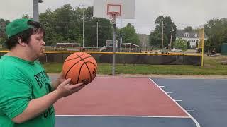 Steve Cote Pathetically, tries to play basketball for 15 minutes straight