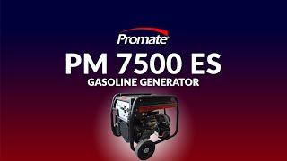 Promate PM7500 ES Gasoline Generator