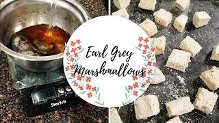 How to make Homemade Marshmallows (infused with Earl Grey tea!) | Tiff's Patisserie