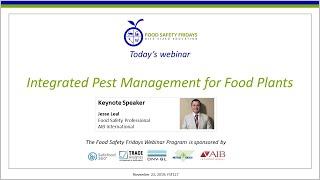 Integrated Pest Management for Food Plants