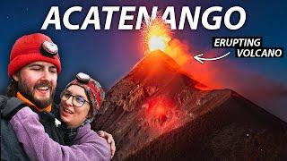 Volcan Fuego is ERUPTING (Our hiking experience) | Acatenango Guatemala