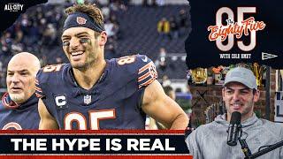 Cole Kmet is feeling the "buzz" ahead of Bears-Commanders showdown | The Eighty Five with Cole Kmet