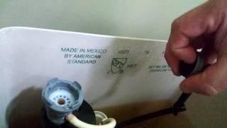 Cleaning a fluidmaster valve