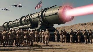 Nothing Can Stop It! US Giant Laser Weapon Finds Hidden Russian Base and Destroys It,