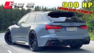 900HP AUDI RS6 C8 has BIG TURBOS // REVIEW on AUTOBAHN