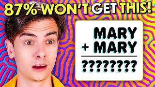 Boys Vs. Girls - Internet's Hardest Brain Teasers & Riddles! | React