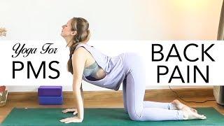 Gentle Yoga for Back pain & PMS  Vinyasa Flow `YogaCandi