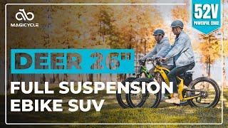 SUV Ebike - Magicycle Deer Full Suspension All Terrain Ebike in 2023