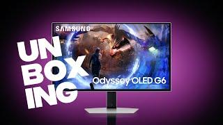 Samsung  Odyssey 27 Oled G6 Gaming Monitor #samsung  #oled #gamingmonitor #4k