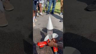Water Bottle Rocket  #stem #experiment #science