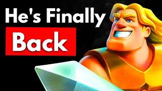 Golden Knight RETURNS to Clash Royale After a Year