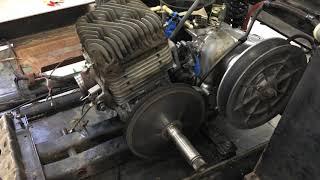 9.0 Yamaha 1981 G1 A2 Golf Cart rebuild-teardown & crankcase noise