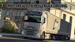 Most Realistic Pov Truck Driving-Most Realistic Mods of Ets 2-Volvo New FH16. [1.50+1.51]