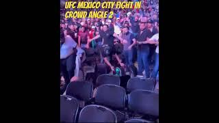 #ufcmexico fight in the crowd. My man handled that and put his hat back on. #ufc #worldstarhiphop