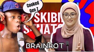 African Gen Z REACTS To Politician Speaking Their Language || Senator Skibidi