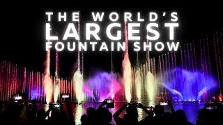 The World’s Largest Dancing Fountain Show #trending #amazing #travel