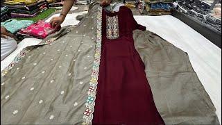 Chickpet Bangalore wholesale designer kurti sets|| single piece courier available