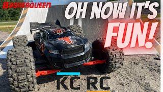 Traxxas Sledge Upgrades (KCRC, The Basherqueen, Castle MMX8S)