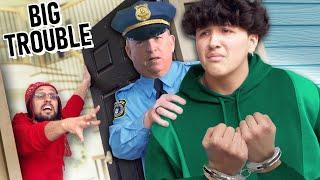 My Teenage Son gets Arrested! (FV Family)