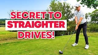 The Secret To Longer Straighter Drives! Do This ONE Thing!