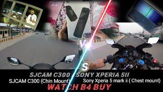 SJCAM C300 motovlog  | low budget action camera | unboxing | review | camera test video