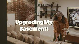 Giving Our Basement a Makeover With Cozey Furniture