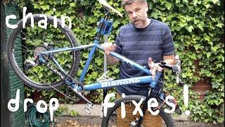Retro MTB science: simple ways to fix chain drop on a 1x conversion
