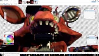 withered foxy speed modelling part 1