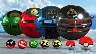 Pacman vs Monster Robot Pacman vs Cartoon Cat Monster p7