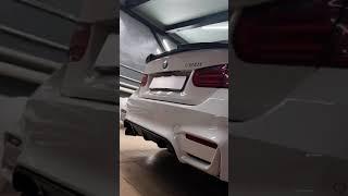 BMW F30 обвес M look, крышки зеркал М, ноздри М, спойлер М4