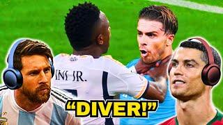 Messi & Ronaldo react to CRAZY TRASH TALK IN FOOTBALL!