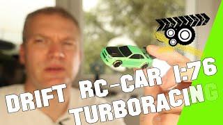 Ein RC Car 1:76 als Driftracer - so mini - geht das Fahrzeug wirklich schön quer?