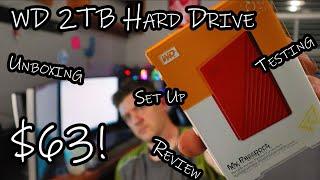 WD My Passport 2TB Unboxing Review Installation and Setup, Full Review