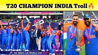 India Won T20 World Cup 2024 Memes Virat Kohli Rohit Sharma Retirement IND vs SA Troll