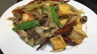 Leftover meat?No problem!!Try this stir fried leftover Chicken with mixed Vegetables and Tofu recipe