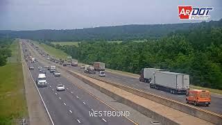 Arkansas: SUV Crashes Into And Flies Over Guardrail Down Embankment