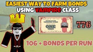 Easiest Way To Farm Bonds Using Vampire Class (Dead Rails)