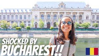 WE DID NOT EXPECT THIS...  || BUCHAREST ROMANIA VLOG || THE ROMANIA TRAVEL SERIES BEGINS NOW! 