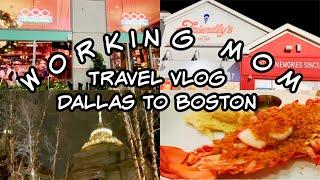 WORKING MOM TRAVEL VLOG | WHAT WE DID AND ATE IN BOSTON & PROVIDENCE