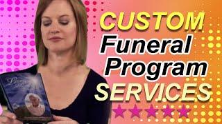 Funeral Programs Custom Service - The Funeral Program Site