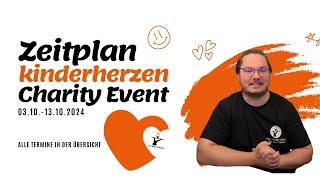 Kinderherzen Charity Event 2024 Zeitplan #whiskywaitercharityevent #kinderherzen