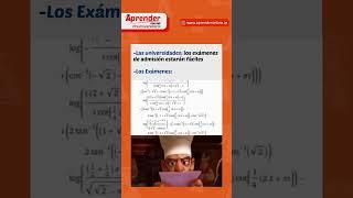 No te confíes prepárate ya para el examen de admisión 