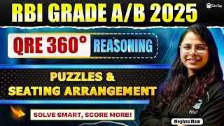Reasoning for RBI Grade B 2025 | RBI Grade B Phase 1 Free Online Classes | RBI Reasoning Preparation