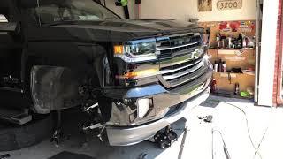 Inez hot rod 4/6 drop kit on a 2014 Silverado