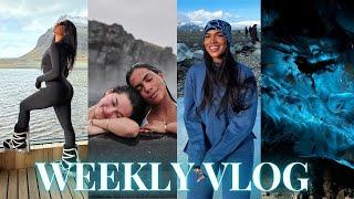 WEEKLY VLOG  (be my plus one and lets travel to ICELAND! the most BEAUTIFUL surreal trip ever wow)