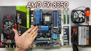 AMD FX-8350 ASUS M5A99X EVO R2.0 ASUS GT640 Gaming PC Build