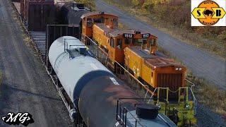 End Cabs Build a Transfer Train *Drone Video*