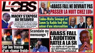 Revue de presse Mame Khalifa Mardi 29 octobre 2024