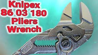 Knipex 86 03 180 Pliers Wrench review chrome German quality