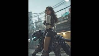 Post-Apocalyptic Robotic Leopard Ride (AI Cinematic) #suno #klingai